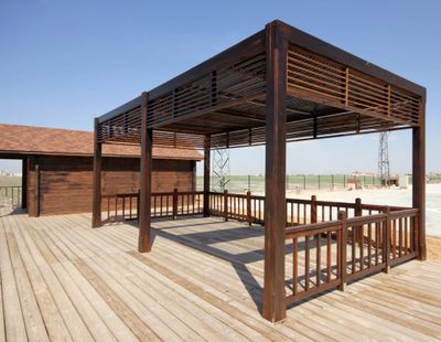 Timber Frame Pavilion for Business Resorts