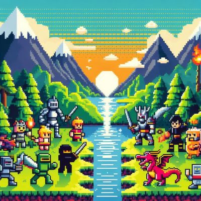 Pixel Art Games