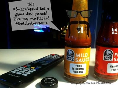 Taco Bell Sauces #SauceSquad #BottledAwesome