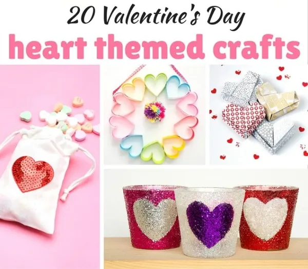 20 Valentine's Day Heart Crafts