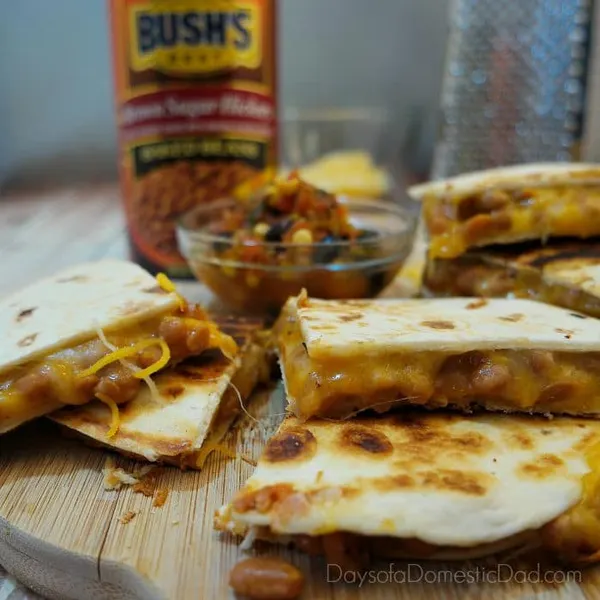 Bush's Beans Baked Beans Quesadillas