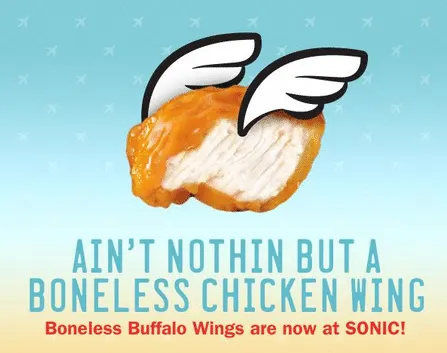 Sonic Chicken Wings