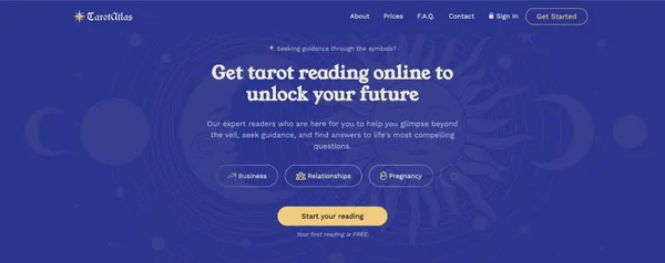 Tarot Atlas: Accurate Online Readings You Can Trust