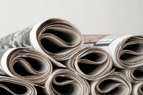 Free photo newspaper background concept