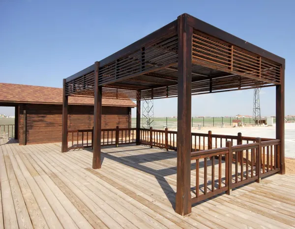 Timber Frame Pavilion for Business Resorts