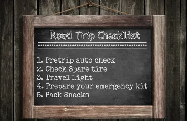 Road Trip Checklist