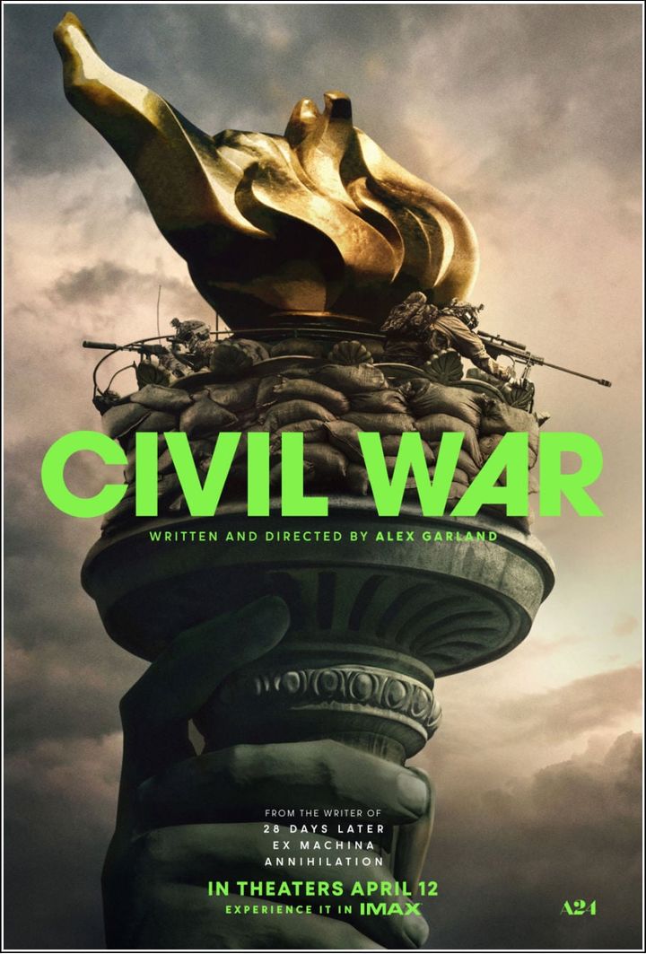 A24 Civil War Movie 2024