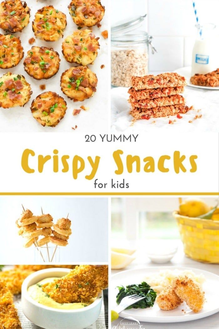 20 Yummy Crispy Snacks For Kids