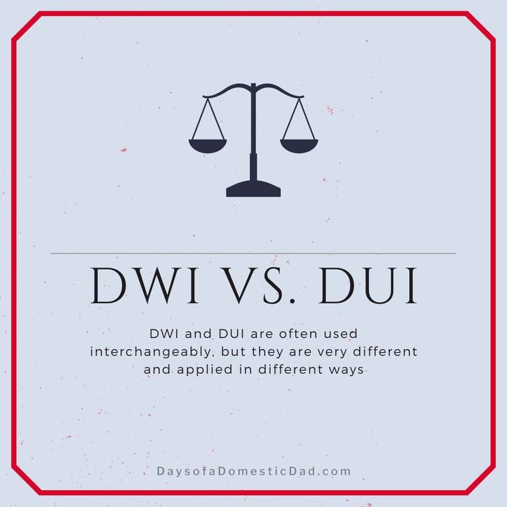 DWI vs. DUI