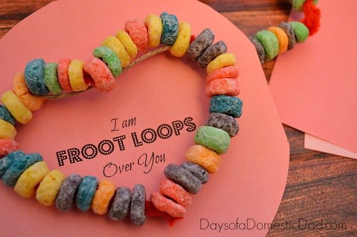 Froot Loops Over You Craft