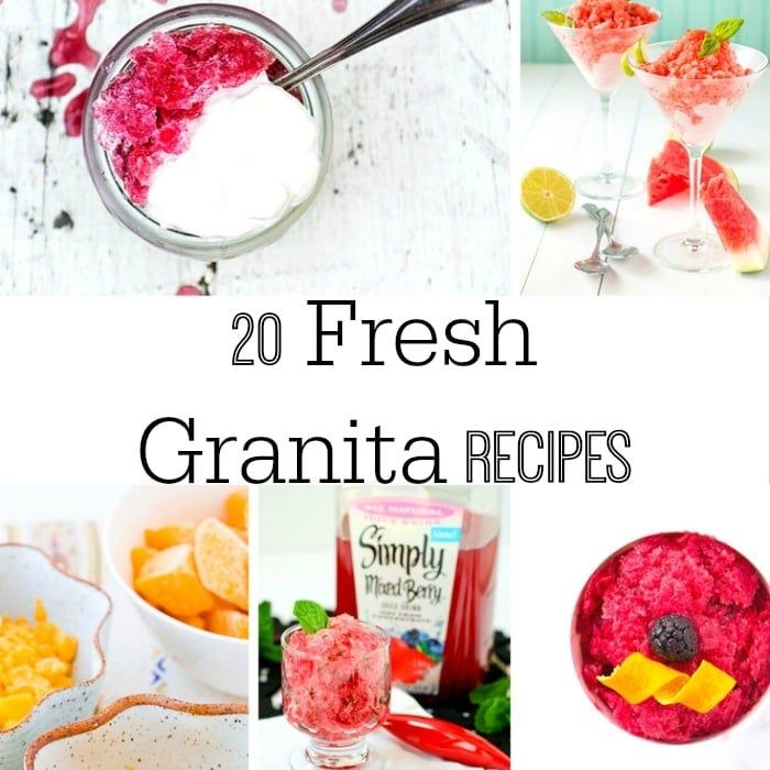 Granita recipes