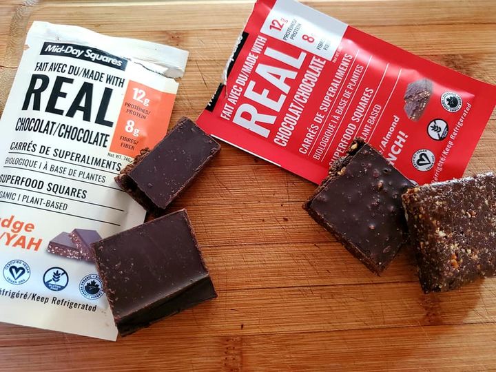 mid day squares with real chocolate
