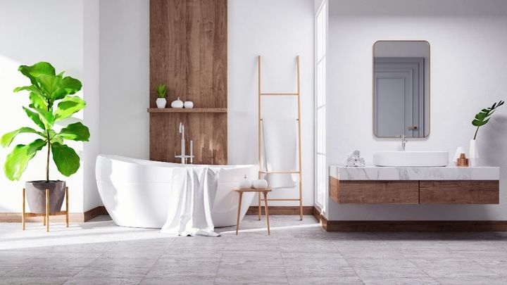 updated bathroom