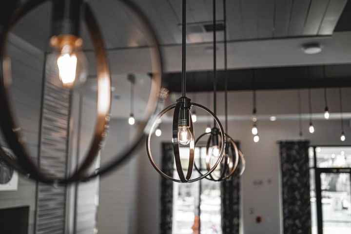 interior lights in a house