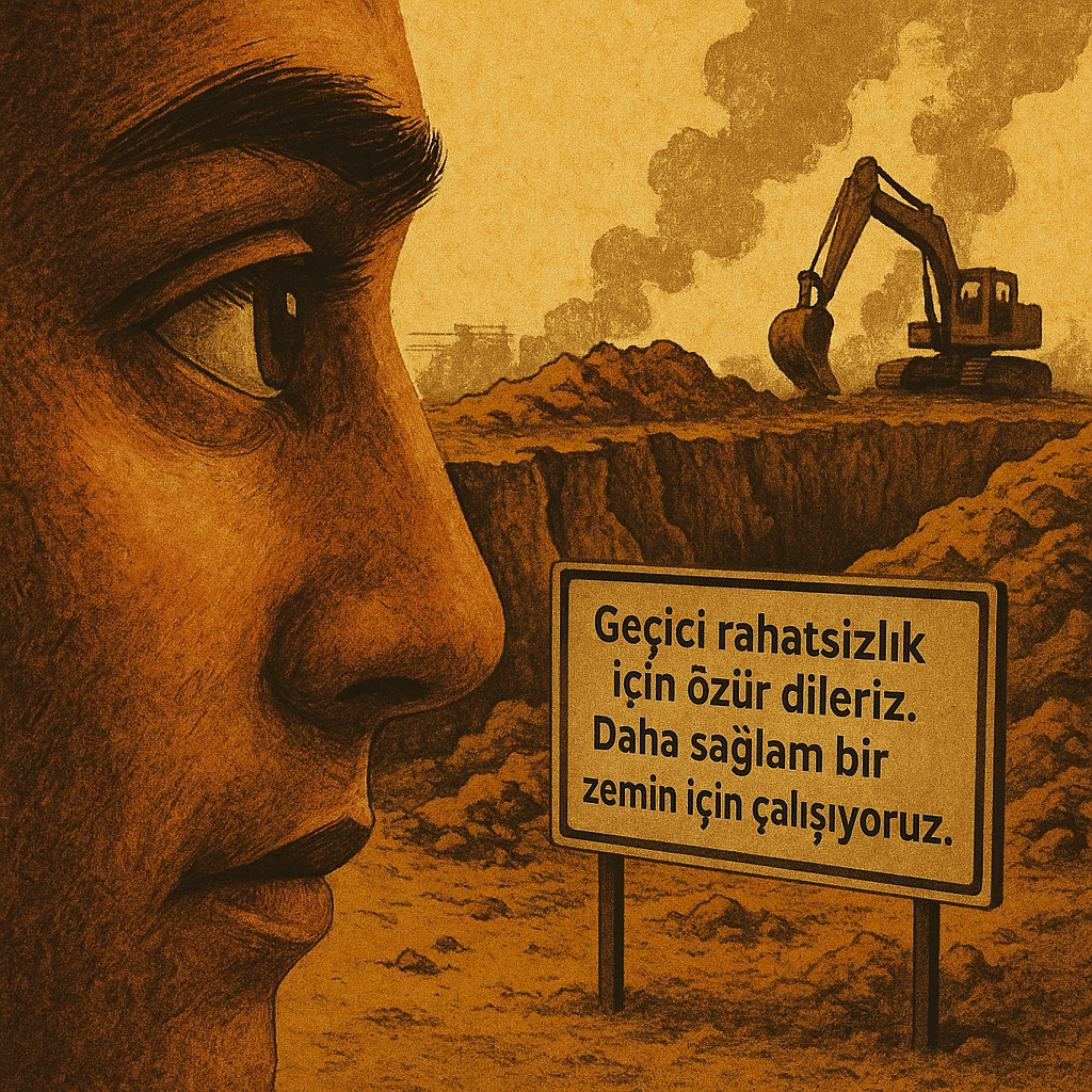 Kazı Alanının Kenarında