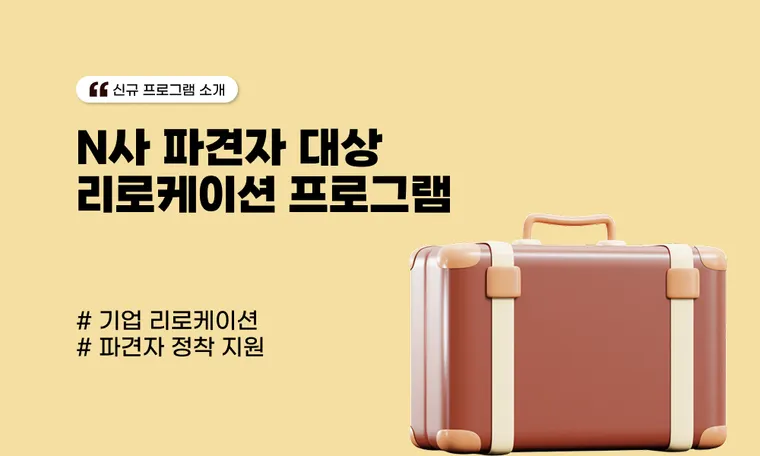 N사 파견자 대상 리로케이션 프로그램