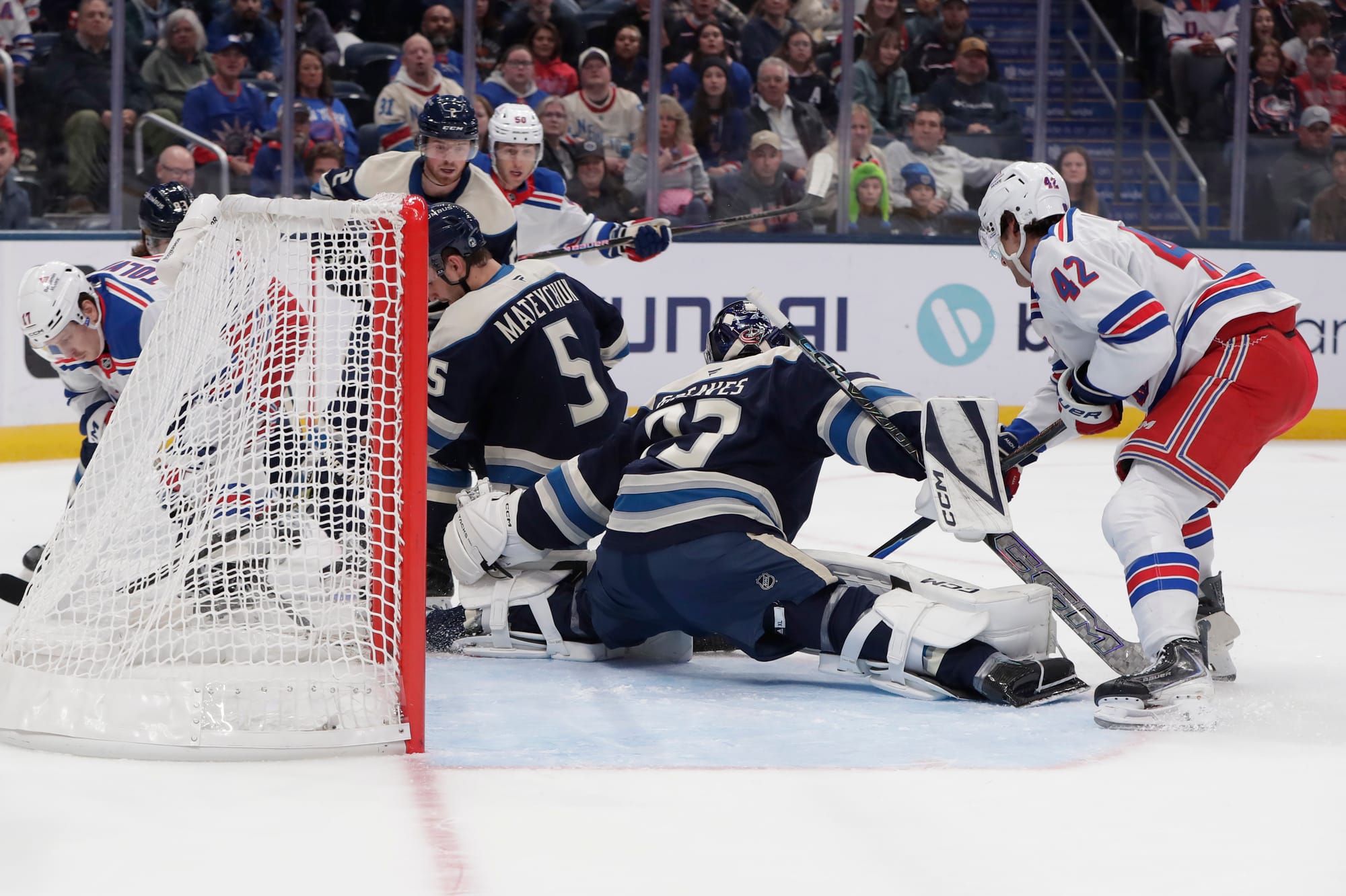 Rangers Recap: Recap: Garand’s Gem Wasted as Rangers Fall to Blue Jackets, 1-0 OT