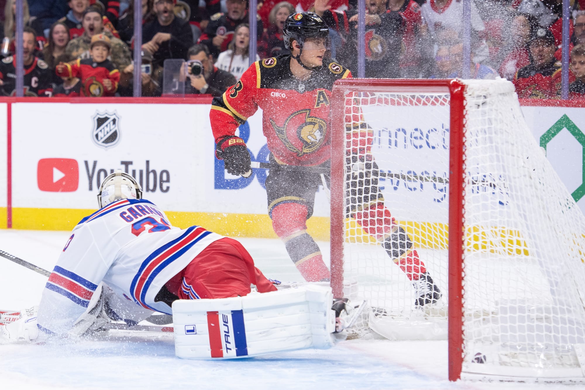 Recap: Batherson’s Hat Trick Sinks Rangers in 7-4 Loss to Ottawa