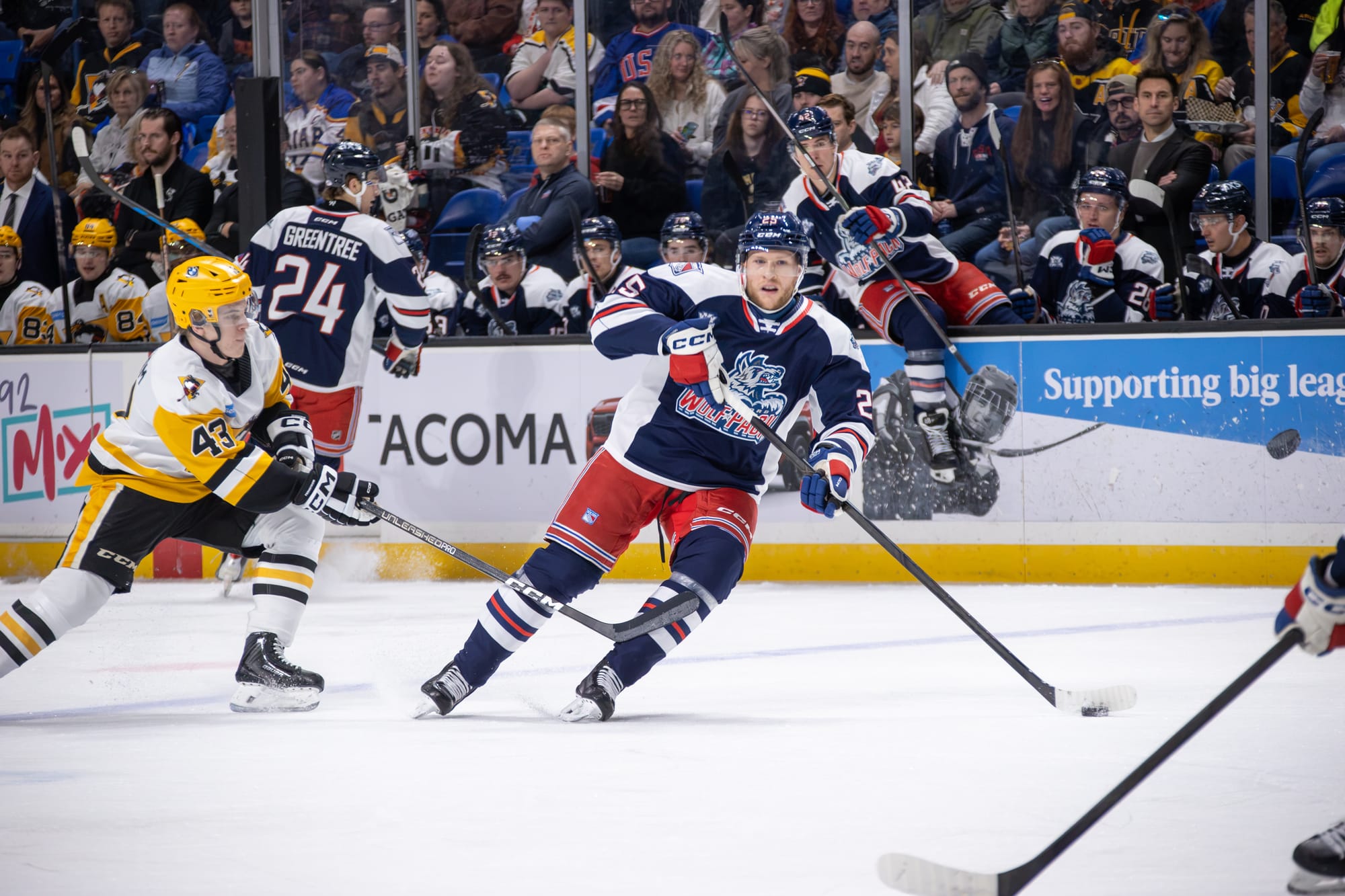 Wolf Pack Drop Heartbreaker to Penguins 3-2
