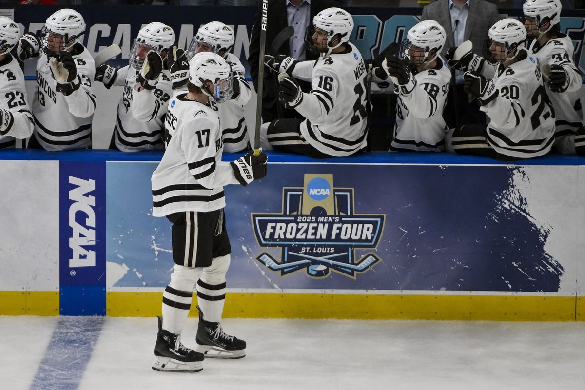 Rangers Prospect Ty Henricks: NCAA Frozen Four Champion