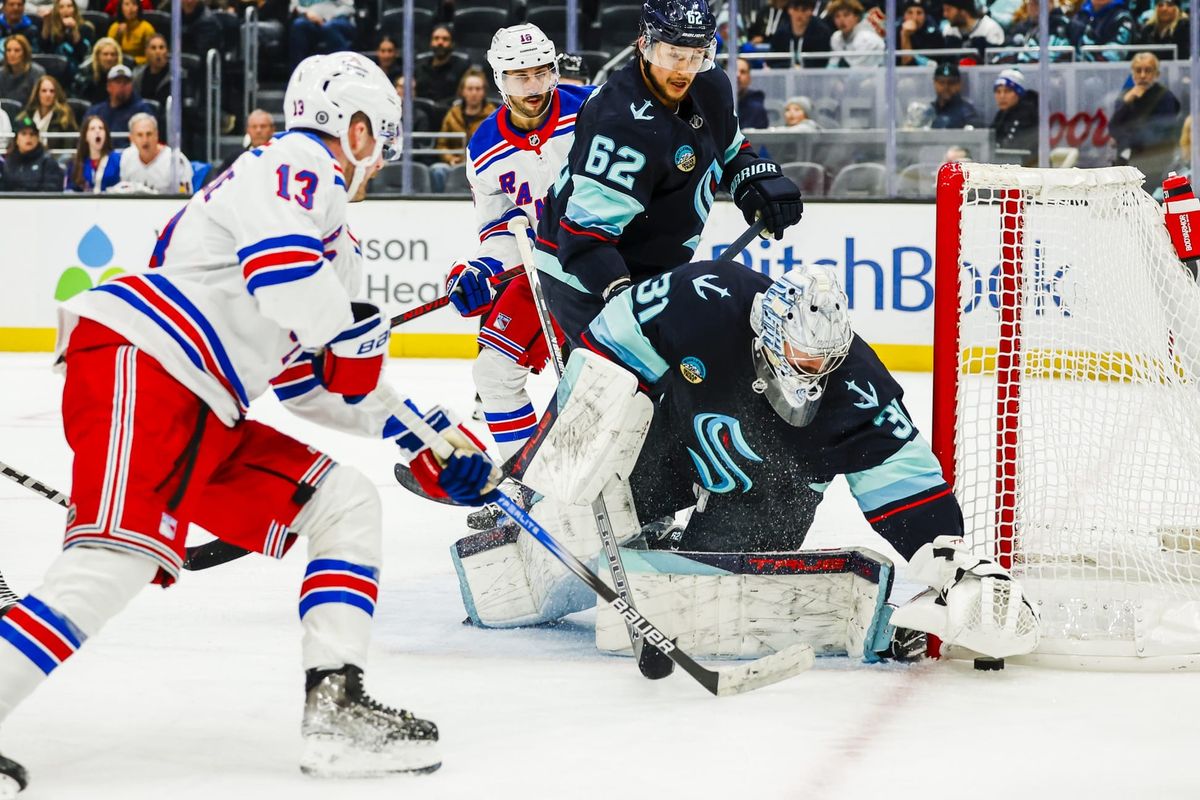 Game #13: New York Rangers vs. Seattle Kraken Open Thread