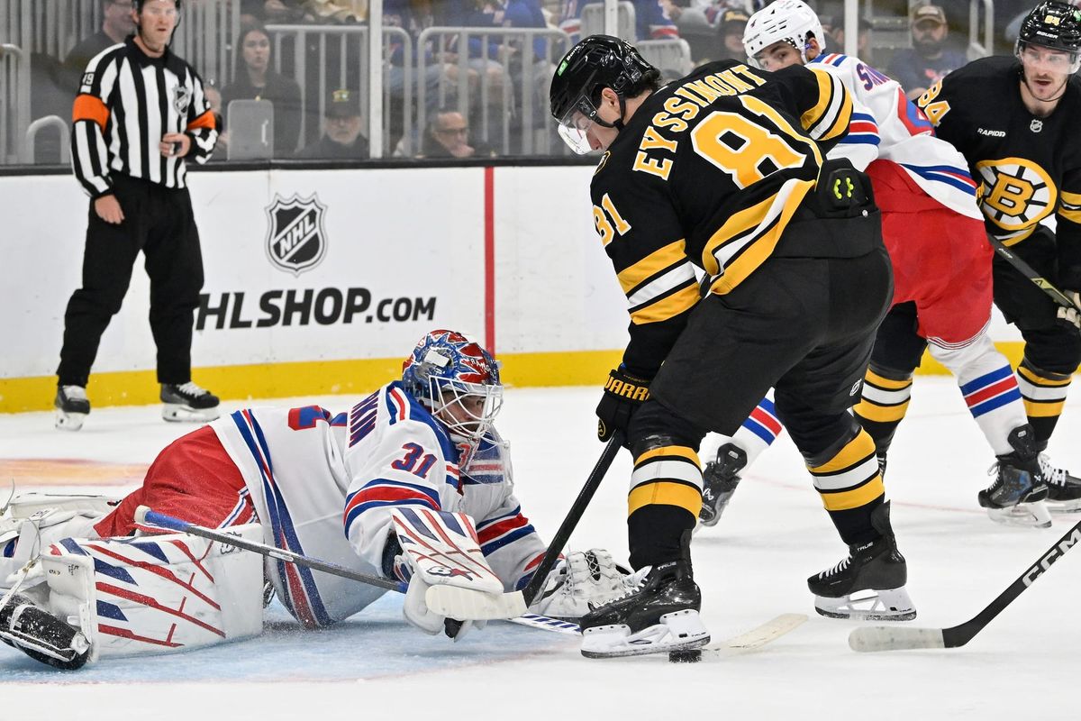 Recap: Bruins Shut Down Rangers 4-1 in Final Preseason Test as Laba Nets Lone Goal