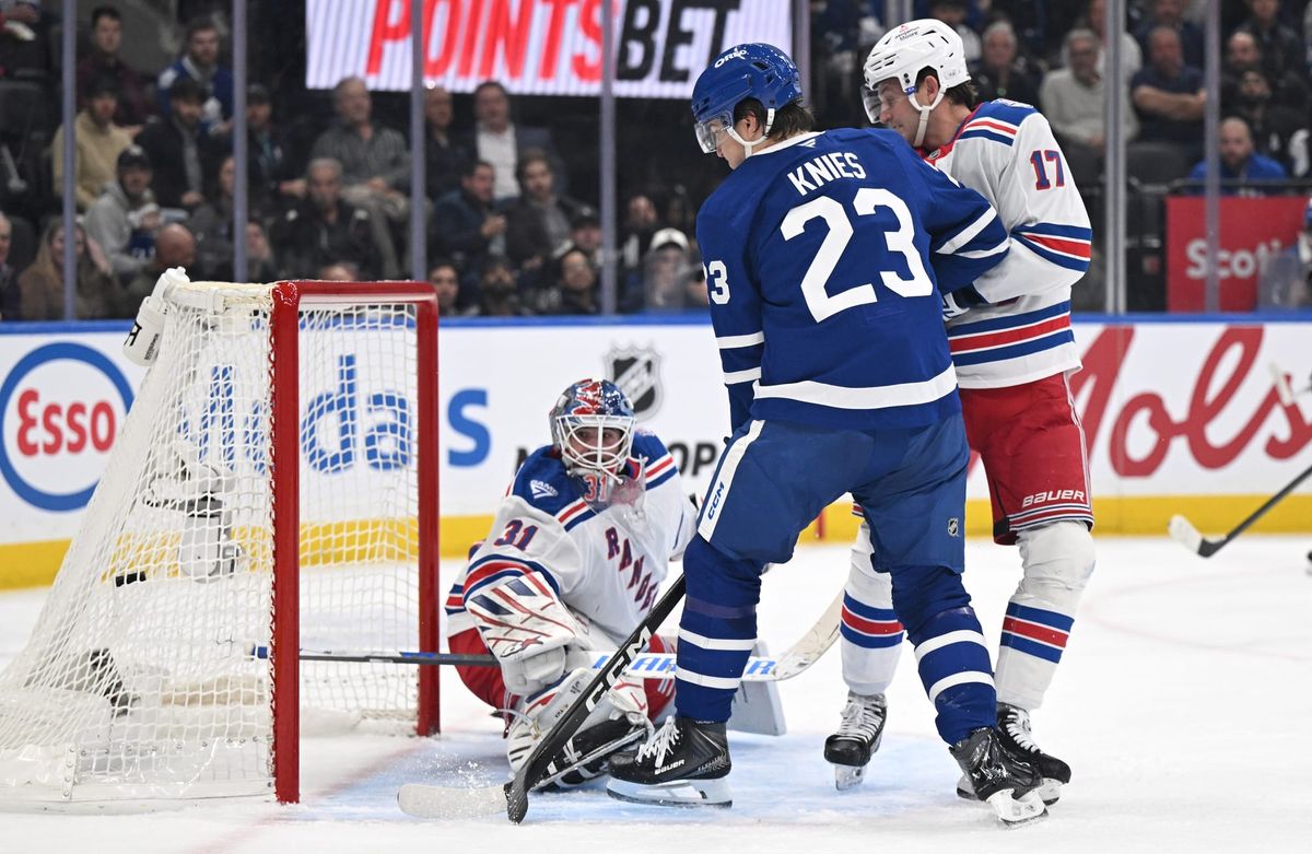 Recap: Rangers End Scoring Drought but Fall to Maple Leafs 2-1 in Overtime
