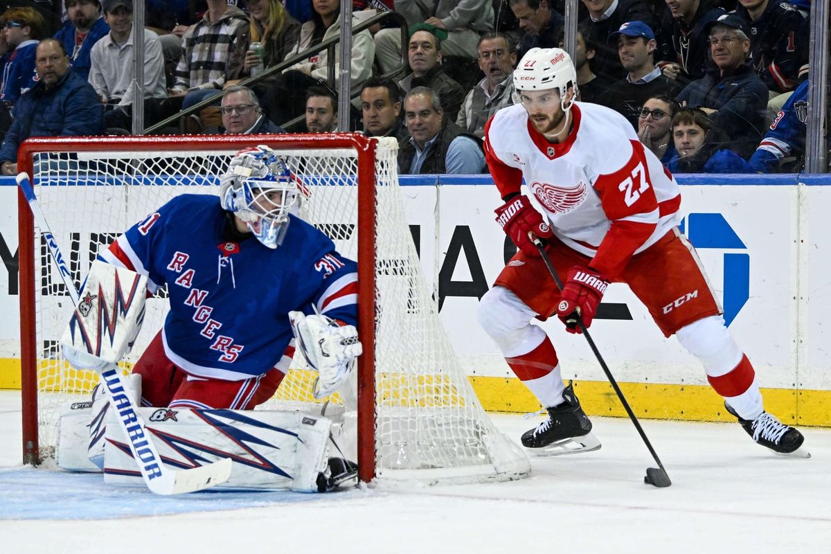 Game #15: New York Rangers vs. Detroit Red Wings Open Thread