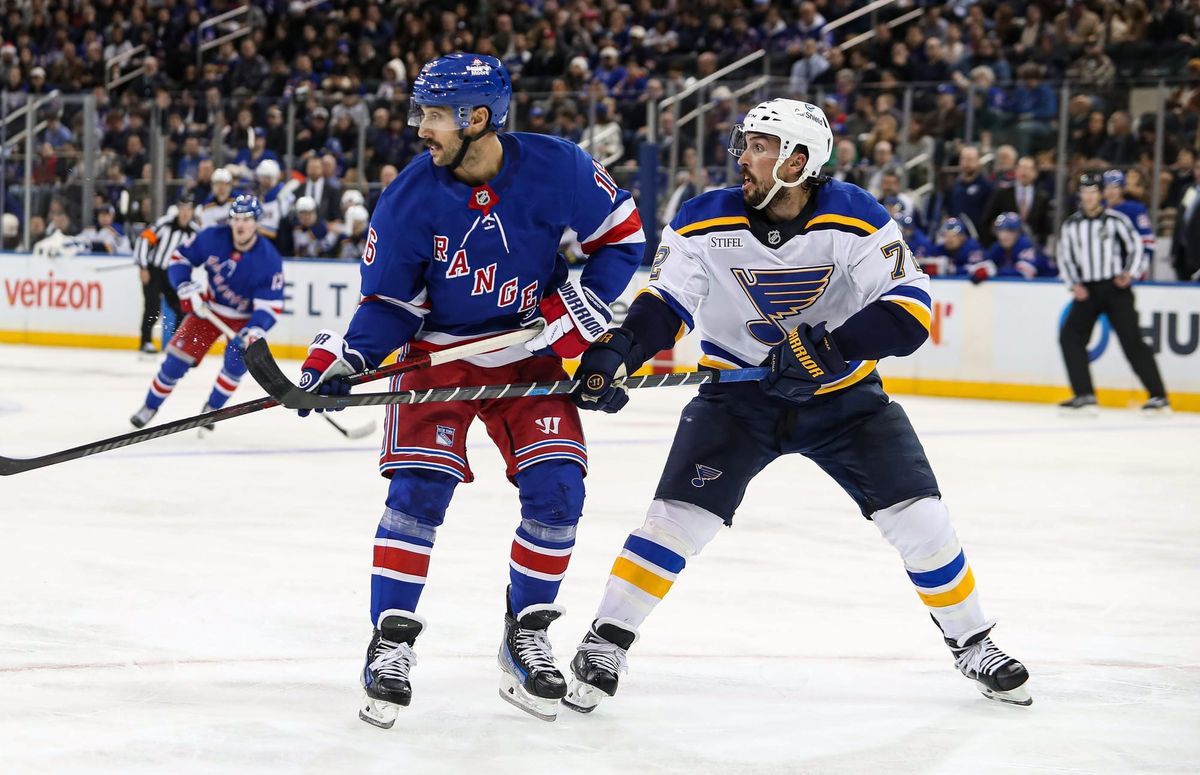 Game #24: St. Louis Blues vs. New York Rangers Open Thread