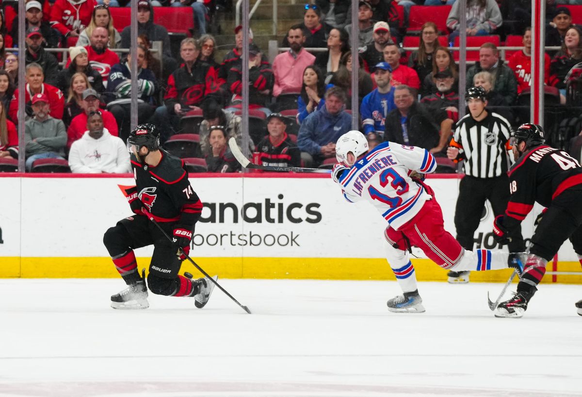 Game #25: New York Rangers vs. Carolina Hurricanes Open Thread