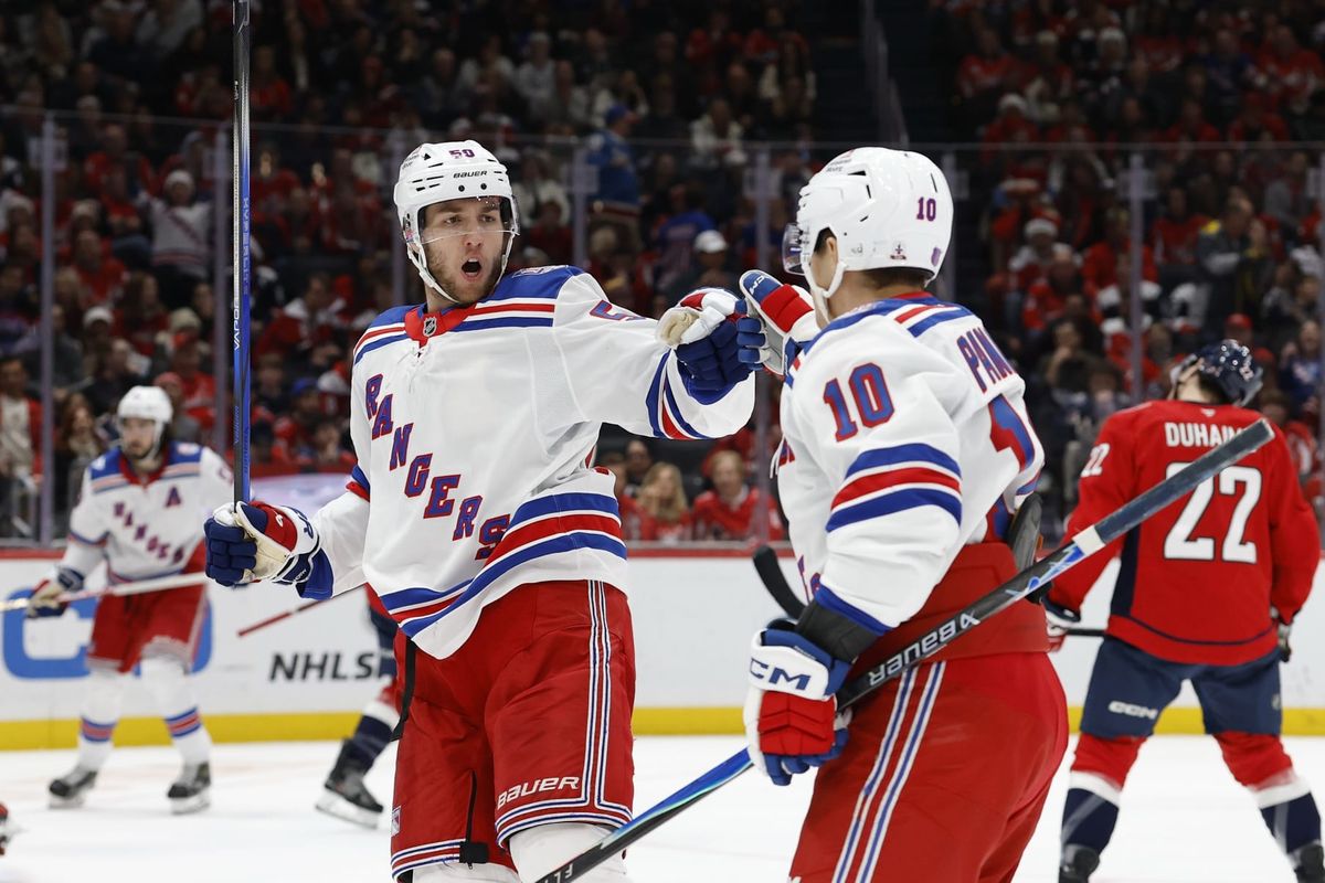 Recap: Rangers Net Five Third Period Goals, Defeat Capitals 7–3