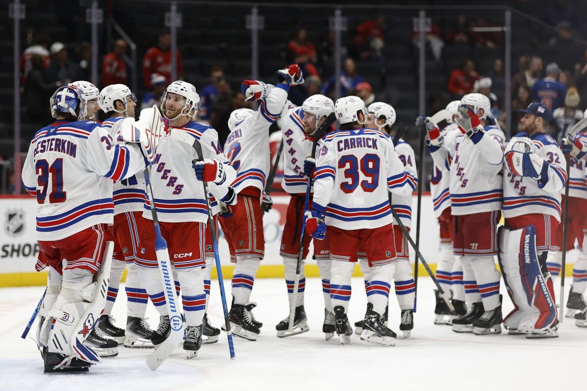 Rangers vs. Capitals: Capitals Punishment