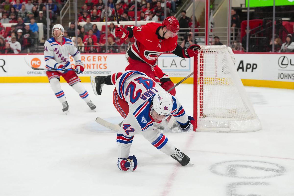 Recap: Rangers Earn a Point but Fall 3–2 to Hurricanes in Overtime