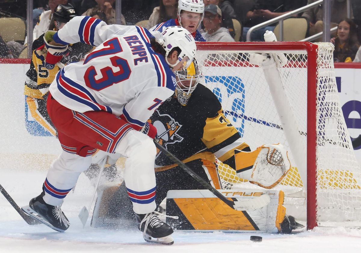 Game #56: New York Rangers vs. Pittsburgh Penguins Open Thread