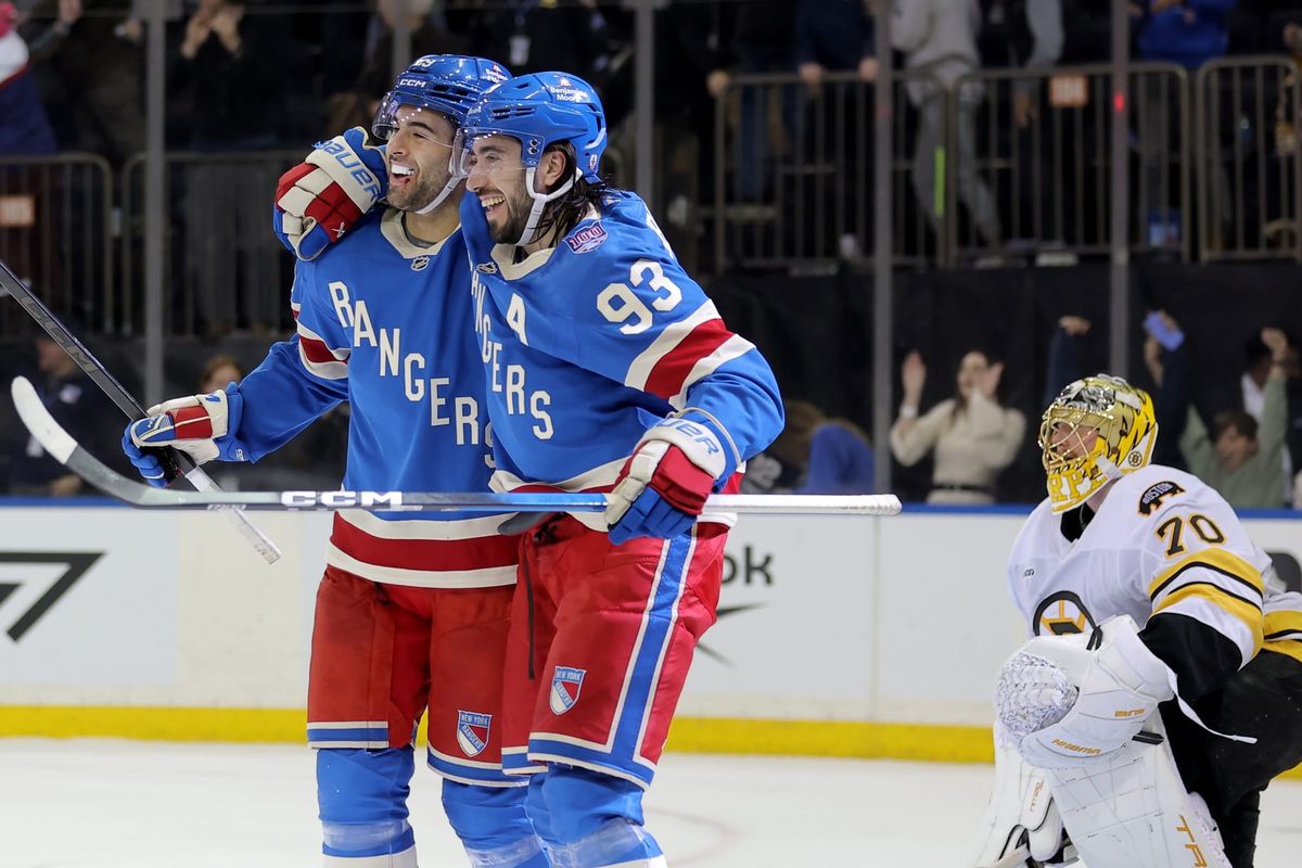 Recap: Robertson the Hero in Rangers 4-3 OT Win Over Bruins