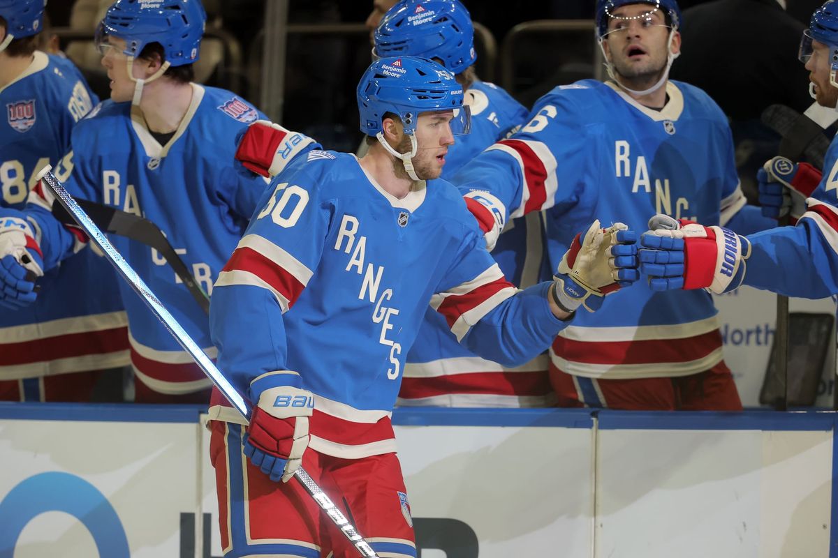 Recap: Chmelar Nets First in Rangers 6-2 Win Over Toronto