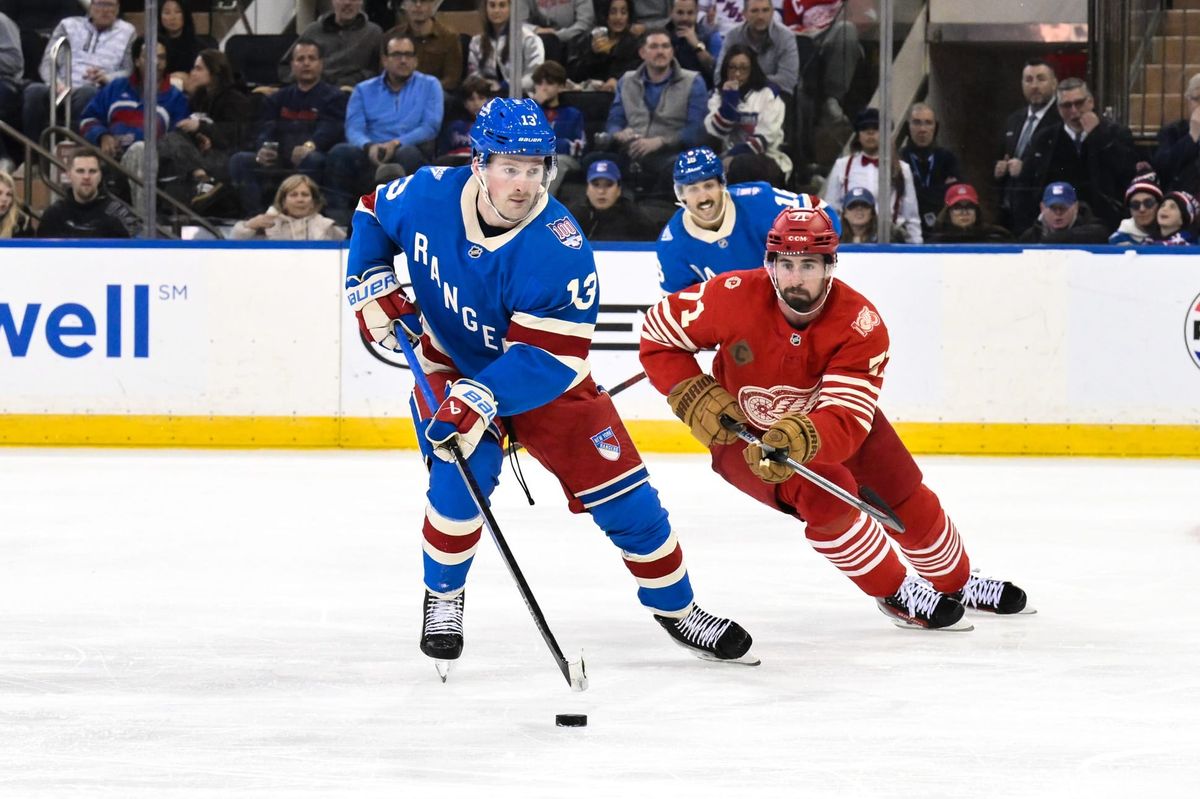 Game #77: Detroit Red Wings vs. New York Rangers Open Thread