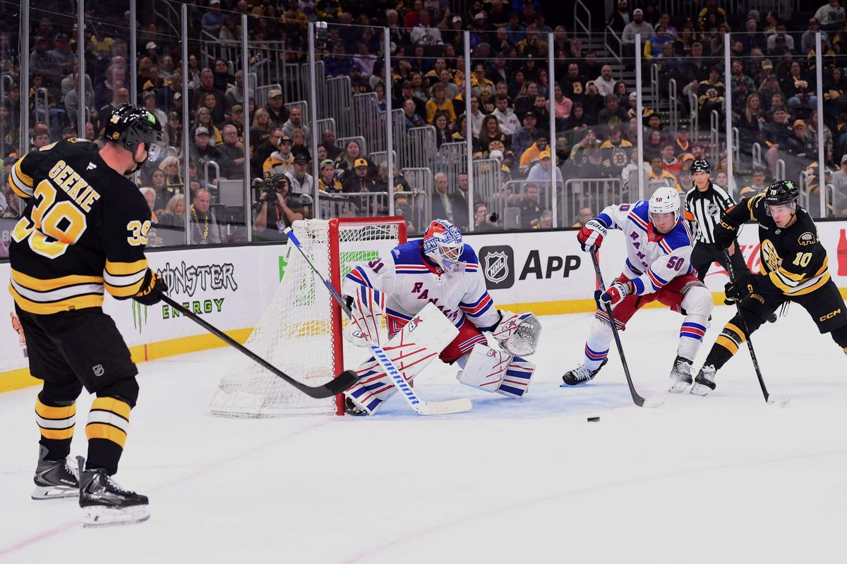 Rangers Recap: Bruins Strike 3 Times Late to Sink Rangers, 3-0