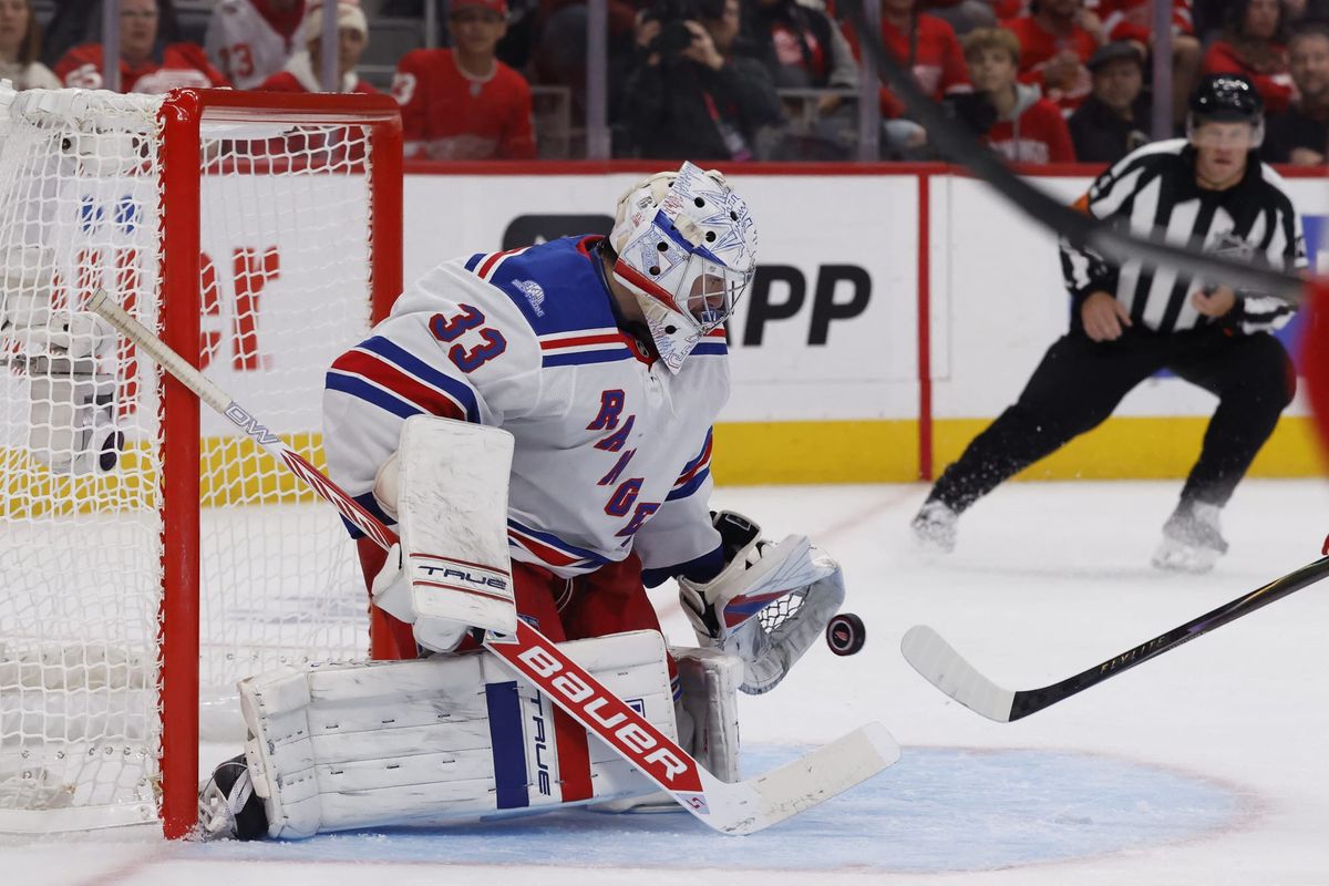 Rangers vs. Red Wings: Garand Larceny