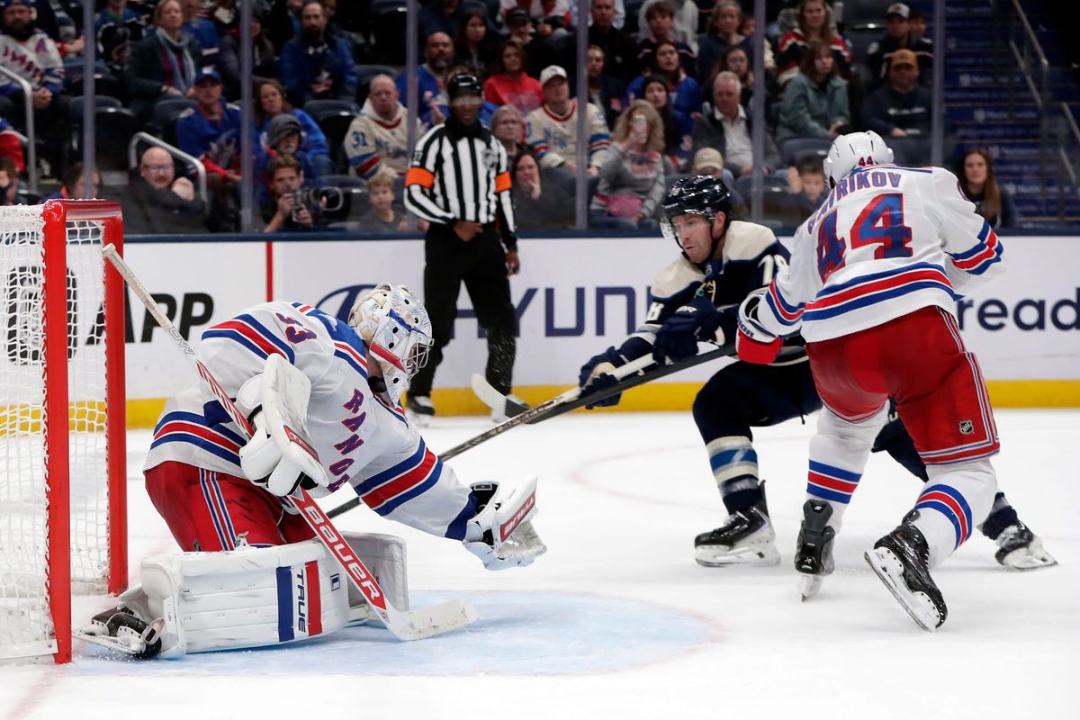 Rangers vs. Blue Jackets: Garand Can’t Do It Alone