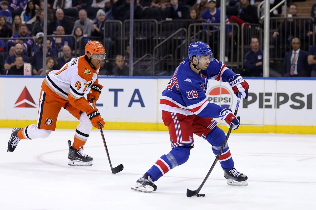 Rangers vs. Ducks: A Garand Bjorking
