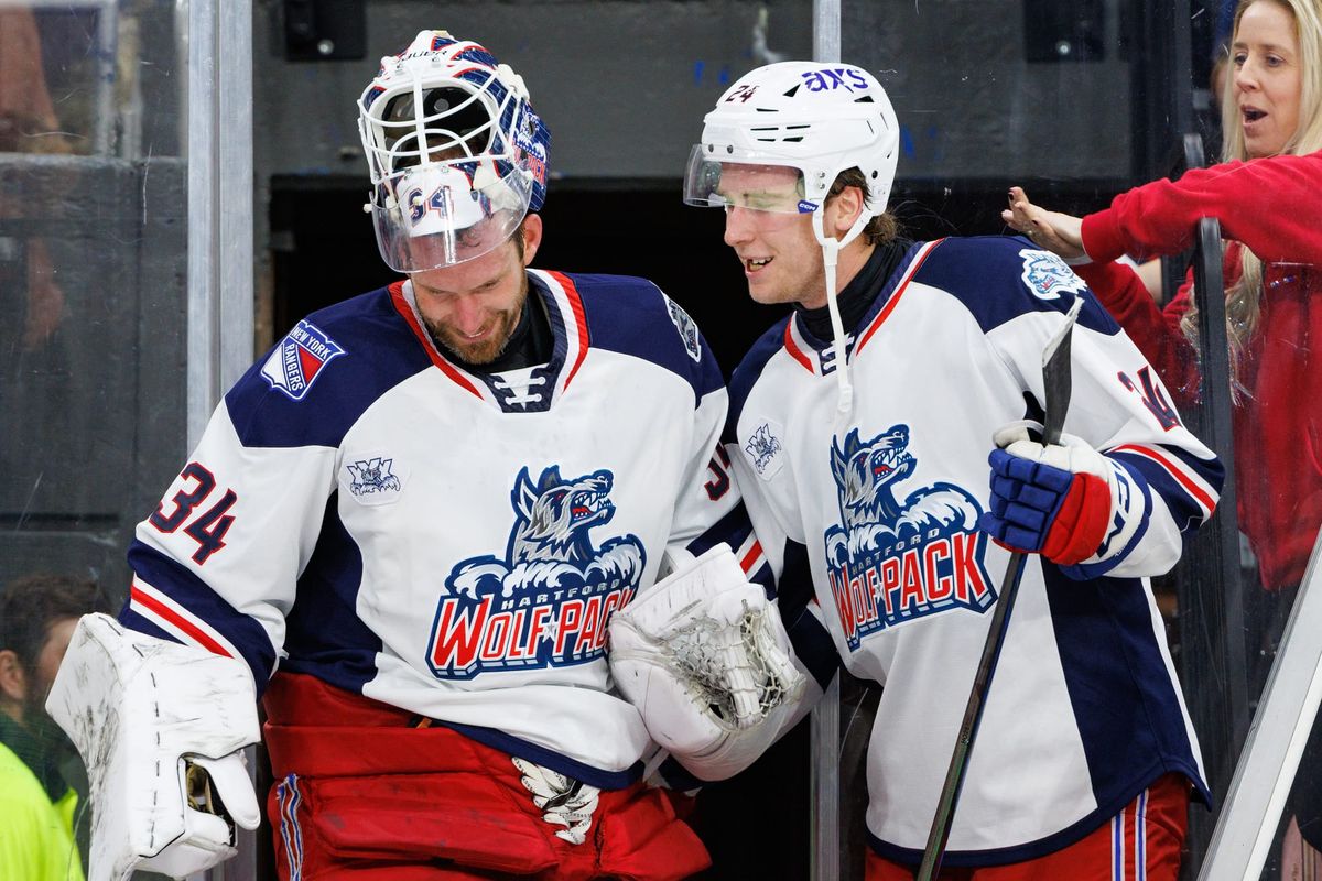 Wolf Pack Blank Bruins 2-0 Behind Reimer's 35 Save Shutout