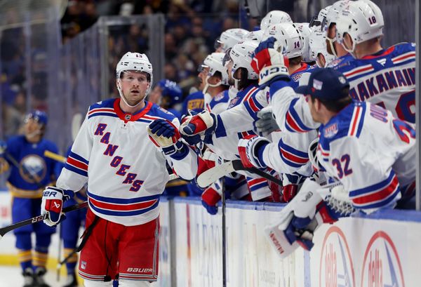 Recap: Rangers Bounce Back with 4-0 Win in Buffalo