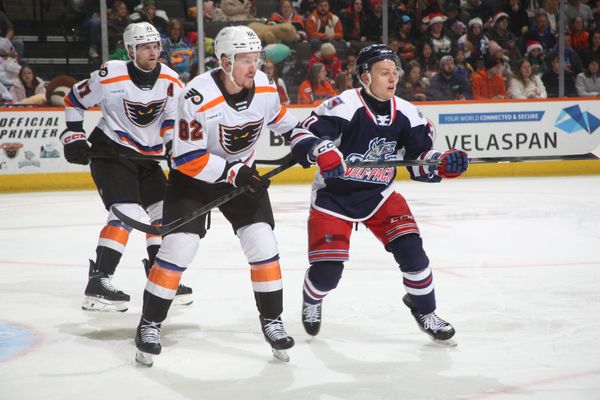 Wolf Pack Bank Point, Downed by Phantoms in Shootout 2-1