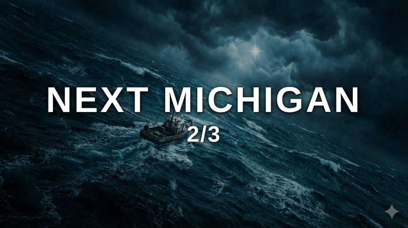 Next Michigan 2편: 태풍 속에서 생존하는 법: 파도가 아니라 북극성을 보라