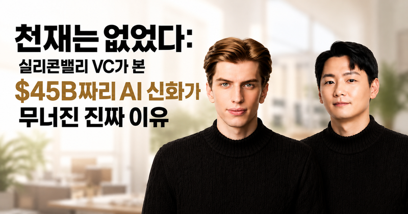 천재는 없었다: $45B짜리 AI 신화가 무너진 진짜 이유