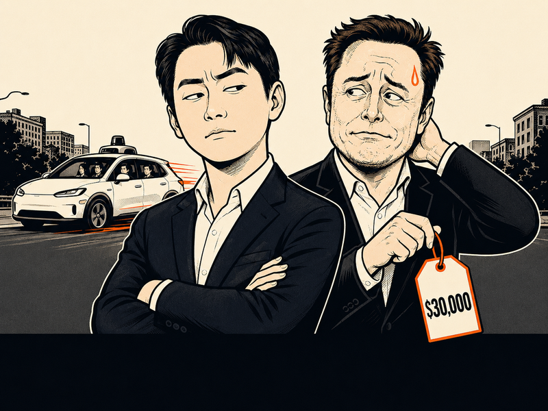 9월 3일, 테슬라 로보택시는 웨이모에게 질 것이다
