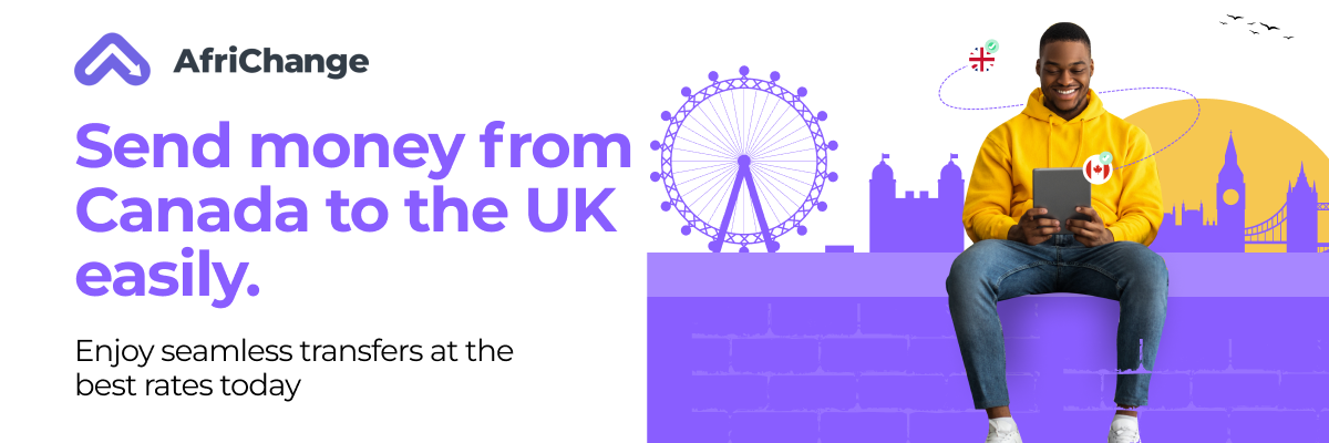 Send money from Canada to the UK at the best rates