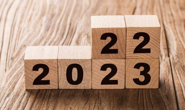 Image showing the year 2023 replacing 2022