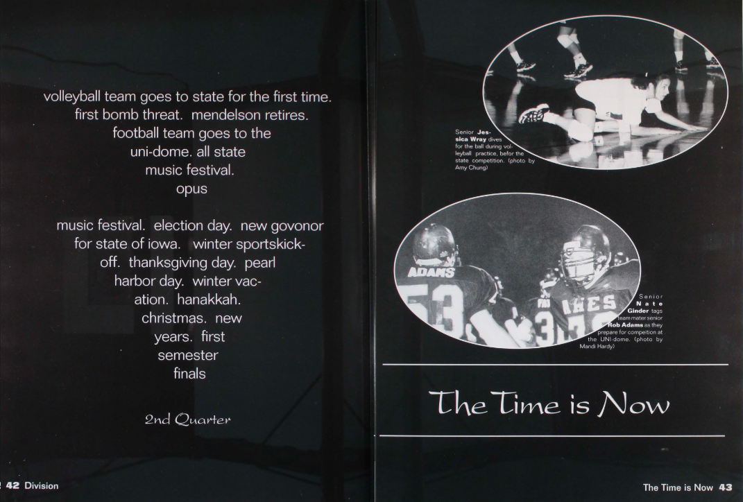 the time is now - second quarter